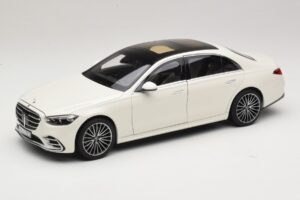 Mercedes-Benz Classe S W223 AMG Line blanc Norev 1:18 183807 Métal