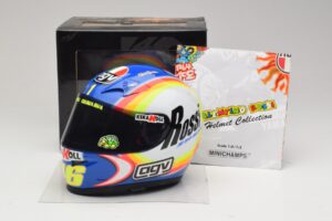 Casque AGV V. Rossi MotoGP Sepang 2005 Minichamps 1:2 327050066 Diecast — image 7 sur 8