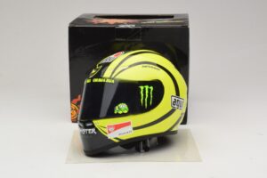 Casque AGV V. Rossi MotoGP Valencia Test 2009 Minichamps 1:2 327100066 Métal — image 6 sur 7