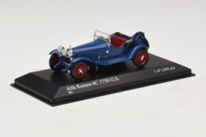 Alfa Romeo 6C 1750 G.S. Bleu Minichamps 1:43 400120431 Métal — image 2 sur 5