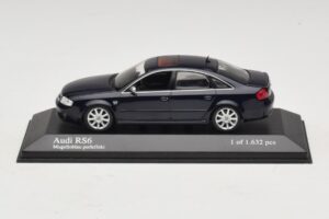 Audi RS6 C5 Bleu Métallisé Minichamps 1:43 400011702 Diecast