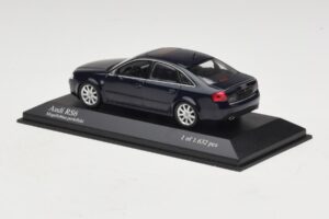 Audi RS6 C5 Bleu Métallisé Minichamps 1:43 400011702 Diecast — image 3 sur 5