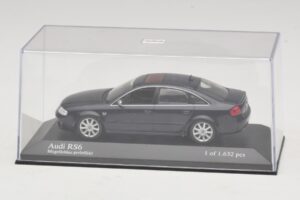 Audi RS6 C5 Bleu Métallisé Minichamps 1:43 400011702 Diecast — image 4 sur 5