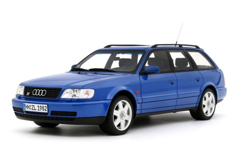 Audi S6 Plus C4 Avant Nogaro Blue Pearl Otto 1:18 OT1234 Résine