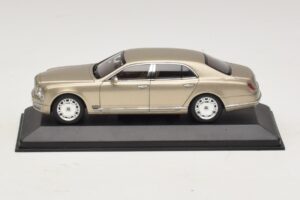 Bentley Mulsanne Or Métallisé Minichamps 1:43 40433 Métal