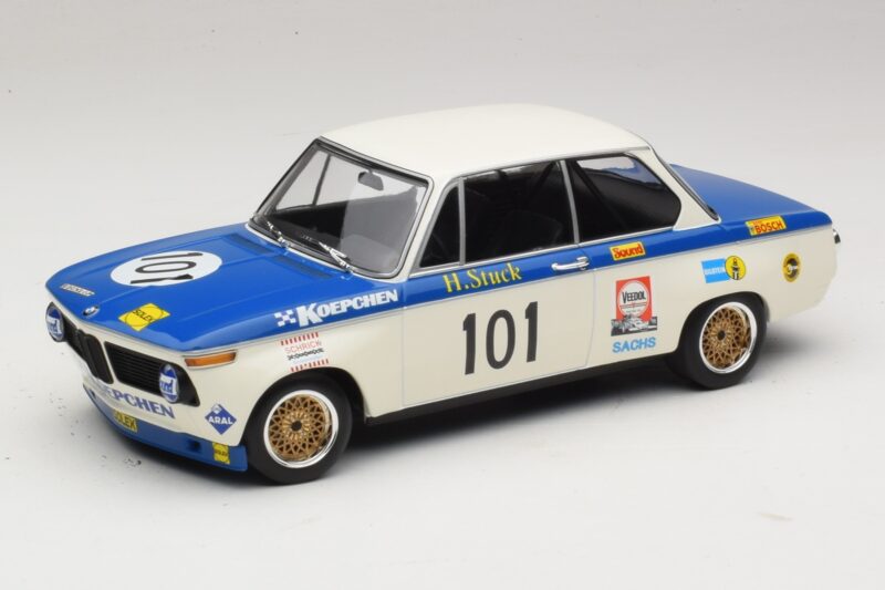 BMW 2002 #101 Koepchen H-J. Stuck Internationales ADAC 500km Eifelpokalrennen 1971 Minichamps 1:18 155702701 Diecast