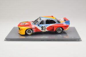 BMW 3.0 CSL Art Car Alexander Calder #51 H. Poulain / S. Posey / J. Guichet 24 Hours of Le Mans 1975 Minichamps 1:18 80430150 — image 3 sur 7