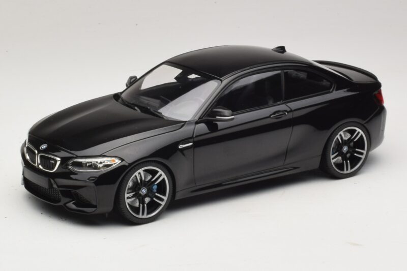 BMW M2 F87 Noir Métallisé Minichamps 1:18 155026100 Métal