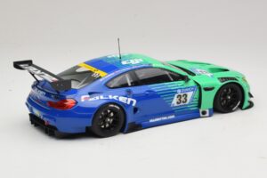 BMW M6 GT3 #33 Falken Motorsport P. Dumbreck 24 Hours of Nurburgring 2017 Minichamps 1:18 153172633 Métal — image 2 sur 6