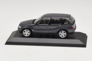 BMW X5 E53 4.4i Gris Métallisé Boîte De Remplacement Minichamps 1:43 80420393166-R1 Diecast