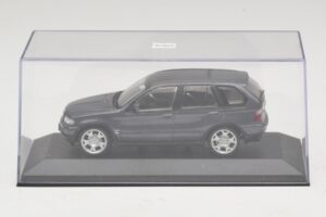 BMW X5 E53 4.4i Gris Métallisé Boîte De Remplacement Minichamps 1:43 80420393166-R1 Métal — image 4 sur 5