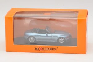 BMW Z3 Bleu Maxichamps 1:43 940024331 Diecast — image 5 sur 5