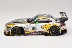 BMW Z4 GT3 #46 M. Palttala / L. Luhr 24 Hours of Spa Winner 2015 Minichamps 1:18 151152346 Métal — image 3 sur 6