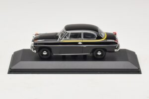 Borgward Isabella Taxi Noir Minichamps 1:43 400096095 Métal