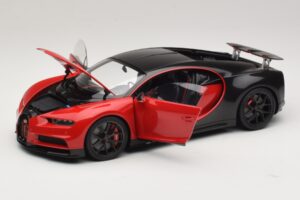 Bugatti Chiron Sport Italian Red & Carbon AUTOart 1:18 70996 Composite — image 2 sur 8