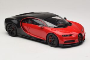 Bugatti Chiron Sport Italian Red & Carbon AUTOart 1:18 70996 Composite — image 6 sur 8