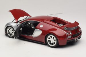 Bugatti Veyron Centenaire Edition Chrome Red Minichamps 1:18 100110851 Métal — image 5 sur 8