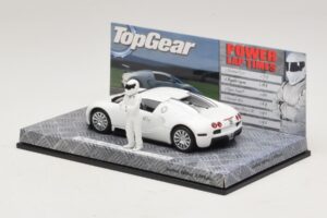Bugatti Veyron Blanc Top Gear Édition Minichamps 1:43 519431100 Métal — image 3 sur 5