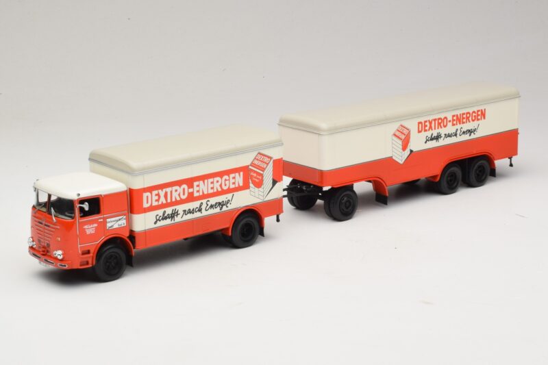 Bussing LU 11/16 Remorque Fourgon Dextro Energen Minichamps 1:43 499073940 Métal
