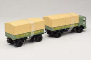 Bussing LU 11/16 Remorque Plateau Schenker Minichamps 1:43 499073924 Métal — image 2 sur 6