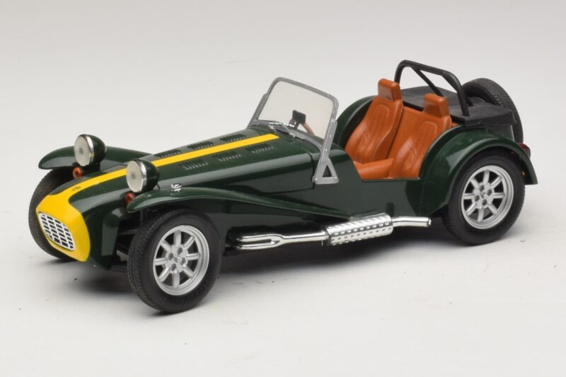 Caterham Super Seven Vert Anson 1:18 30317-W1 Métal
