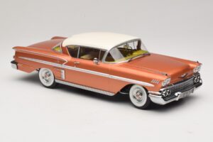 Chevrolet Bel Air Impala Coupe Cuivre & Crème KK-Scale 1:18 KKDC181591 Métal — image 4 sur 6