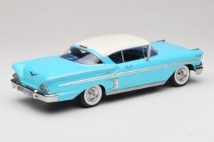 Chevrolet Bel Air Impala Coupe Turquoise & Crème KK-Scale 1:18 KKDC181593 Métal — image 2 sur 6