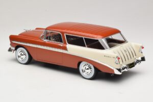 Chevrolet Bel Air Nomad Marron Métallisé & Crème KK-Scale 1:18 KKDC181294 Métal — image 5 sur 6