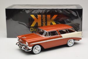Chevrolet Bel Air Nomad Marron Métallisé & Crème KK-Scale 1:18 KKDC181294 Métal — image 6 sur 6