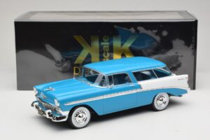 Chevrolet Bel Air Nomad Turquoise & Blanc KK-Scale 1:18 KKDC181292 Métal — image 6 sur 6