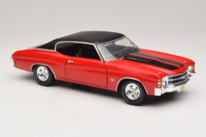 Chevrolet Chevelle SS454 Rouge Maisto 1:18 31890-P1 Métal — image 6 sur 8