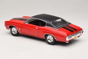 Chevrolet Chevelle SS454 Rouge Maisto 1:18 31890-P1 Métal — image 7 sur 8