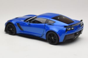 Chevrolet Corvette C7 Z06 Laguna Blue Tintcoat AUTOart 1:18 71265 Composite — image 7 sur 8
