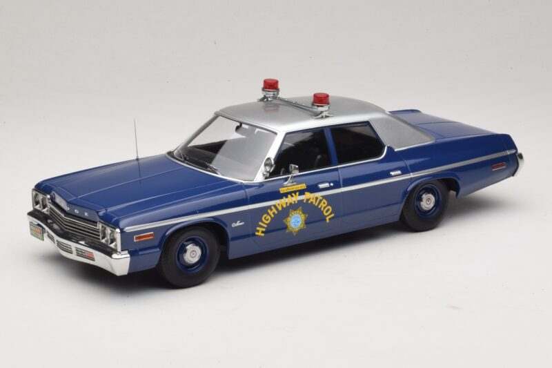 Dodge Monaco Nevada Highway Patrol Bleu & Argent KK-Scale 1:18 KKDC181155 Métal