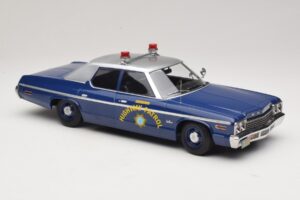 Dodge Monaco Nevada Highway Patrol Bleu & Argent KK-Scale 1:18 KKDC181155 Métal — image 4 sur 6