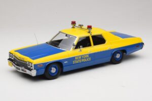 Dodge Monaco New York State Police Jaune & Bleu KK-Scale 1:18 KKDC181156 Métal