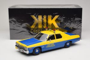 Dodge Monaco New York State Police Jaune & Bleu KK-Scale 1:18 KKDC181156 Métal — image 6 sur 6