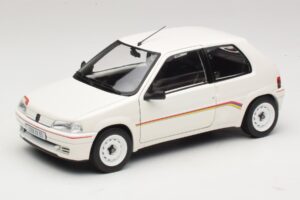 Peugeot 106 Rallye 1.3 blanc Norev 1:18 184920 Métal