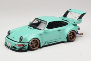 Porsche 911 964 RWB Kashiwa Blue GT Spirit 1:18 Porsche 911 964 RWB Kashiwa Blue GT Spirit 1:18 GT569 Résine