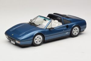 Ferrari 328 GTS Bleu Métallisé KK-Scale 1:18 KKDC180553 Métal