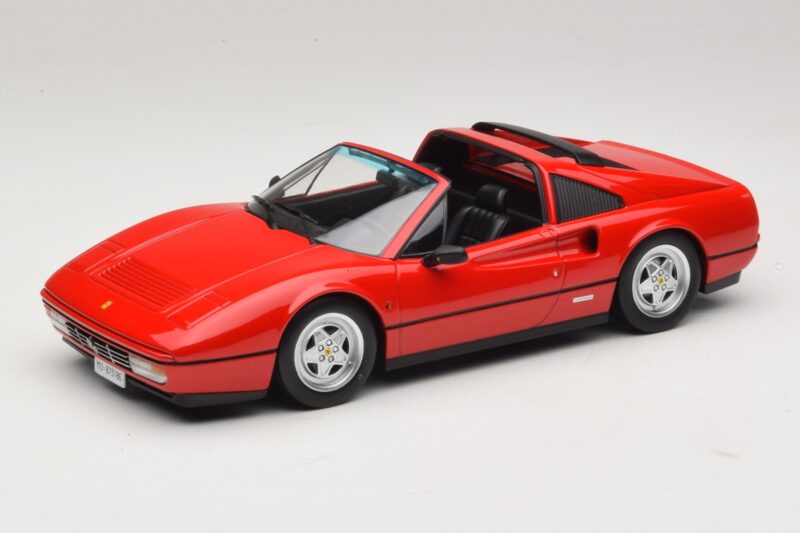 Ferrari 328 GTS Rouge Avec Intérieur Noir KK-Scale 1:18 KKDC180551 Métal