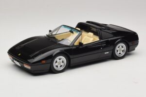Ferrari 328 GTS US Version Noir Miami Vice Sonny KK-Scale 1:18 KKDC181702 Métal
