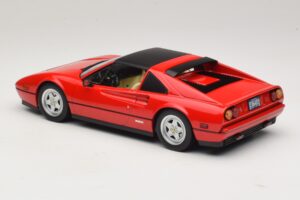 Ferrari 328 GTS Version US Rouge Beverly Hills Cop II Avec Intérieur Beige KK-Scale 1:18 KKDC181701 Métal — image 6 sur 7