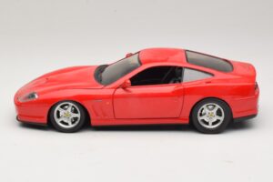 Ferrari 550 Maranello Rouge Majorette 1:18 5974 Métal — image 4 sur 8