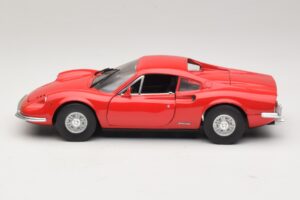 Ferrari Dino 246 Rouge Majorette 1:18 5271 Métal — image 4 sur 8