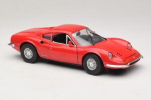Ferrari Dino 246 Rouge Majorette 1:18 5271 Métal — image 6 sur 8