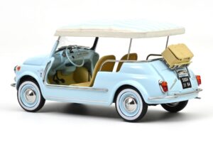 Fiat 500 Jolly Bleu Norev 1:18 187793 Métal — image 3 sur 5