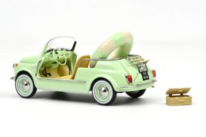Fiat 500 Jolly Vert Norev 1:18 187794 Métal — image 2 sur 5