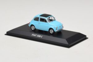 Fiat 500 L Bleu Maxichamps 1:43 940121601 Métal — image 3 sur 5