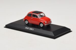 Fiat 500 L Rouge Maxichamps 1:43 940121600 Diecast — image 3 sur 5